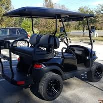 Custom golf cart built by Island Cart