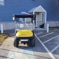 Custom golf cart built by Island Cart