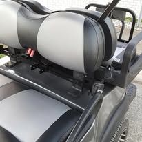 Custom golf cart built by Island Cart