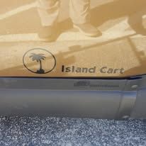 Custom golf cart built by Island Cart