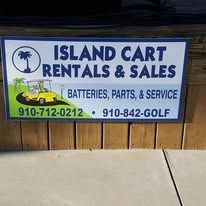 Custom golf cart built by Island Cart