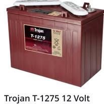 Trojan T-1275 12-volt deep-cycle golf-cart battery
