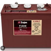 Trojan T-605 6-volt deep-cycle golf-cart battery